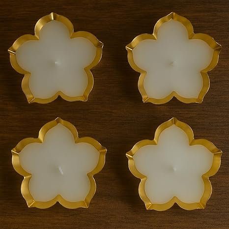 Scented Candles Gift Box for Return Gifts Diwali Christmas Gifts Scented Candles Set of 4 (TCMH497-1BOX)