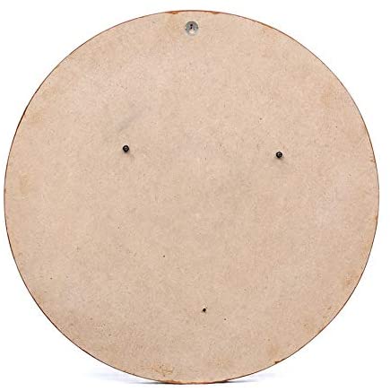 Metal Tree Wall Art With Circle Shape Mdf Frame