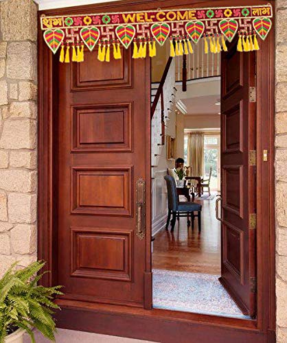 Traditional Fancy Bandarwal Toran Handmade Door Hanging Toran-Djr130
