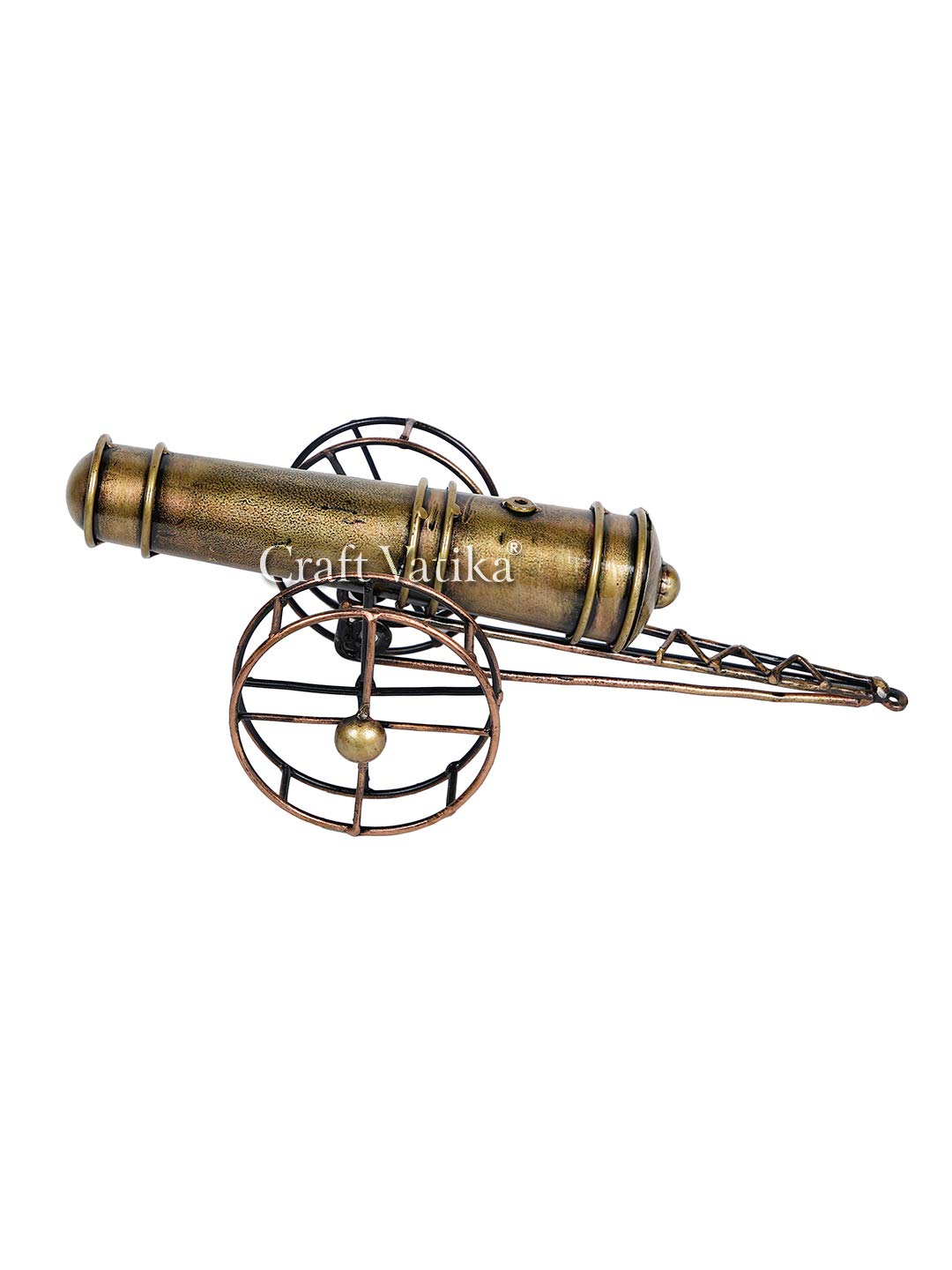 Iron Cannon Decorative Figurine Showpiece