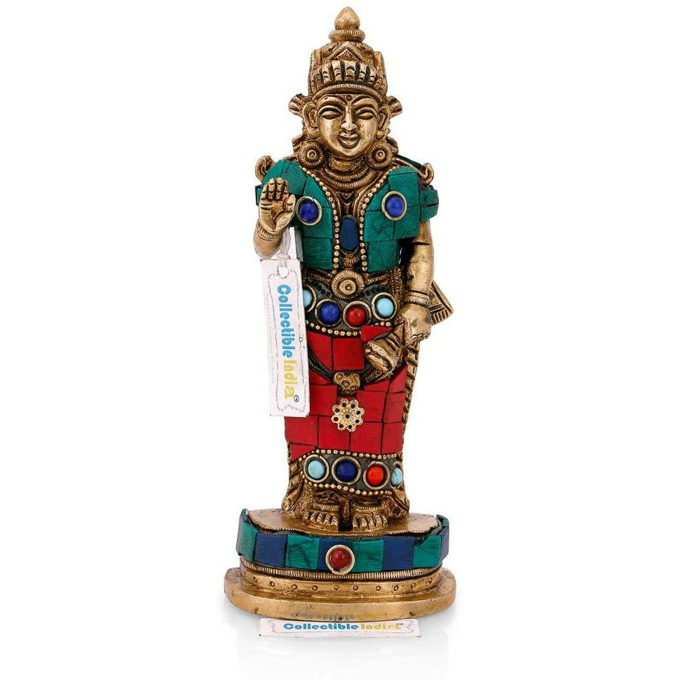 Maa Lakshmi Idol in Standing Position Worship Statue