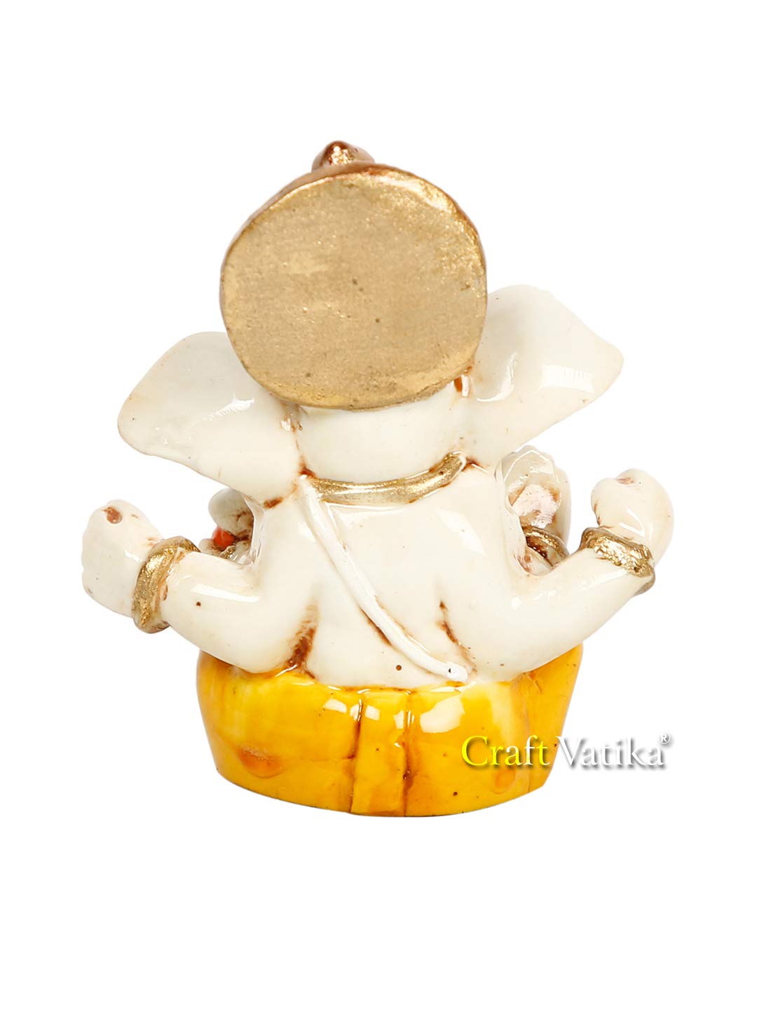 Lord Ganesha Handmade Polyresin Home Decor Statue