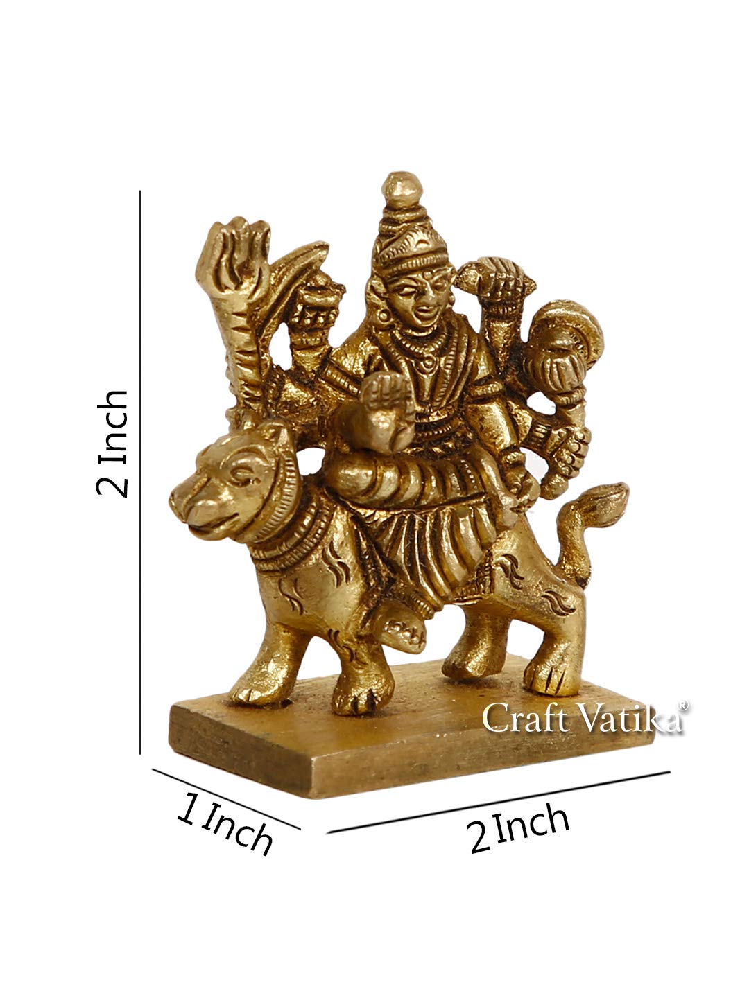 Handmade Maa Durga Devi Decorative Art Statue