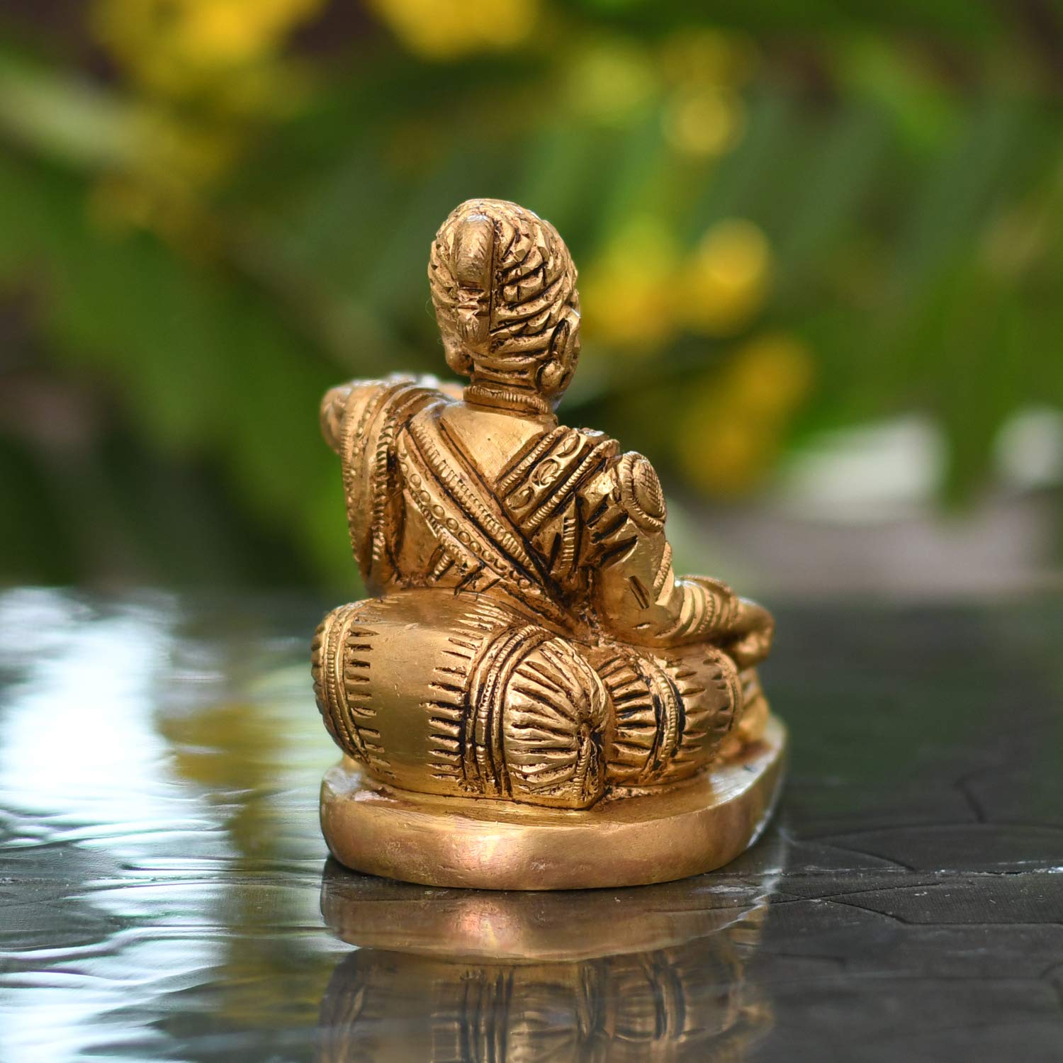 Brass Shivaji Maharaj Showpiece for Gift & Decor