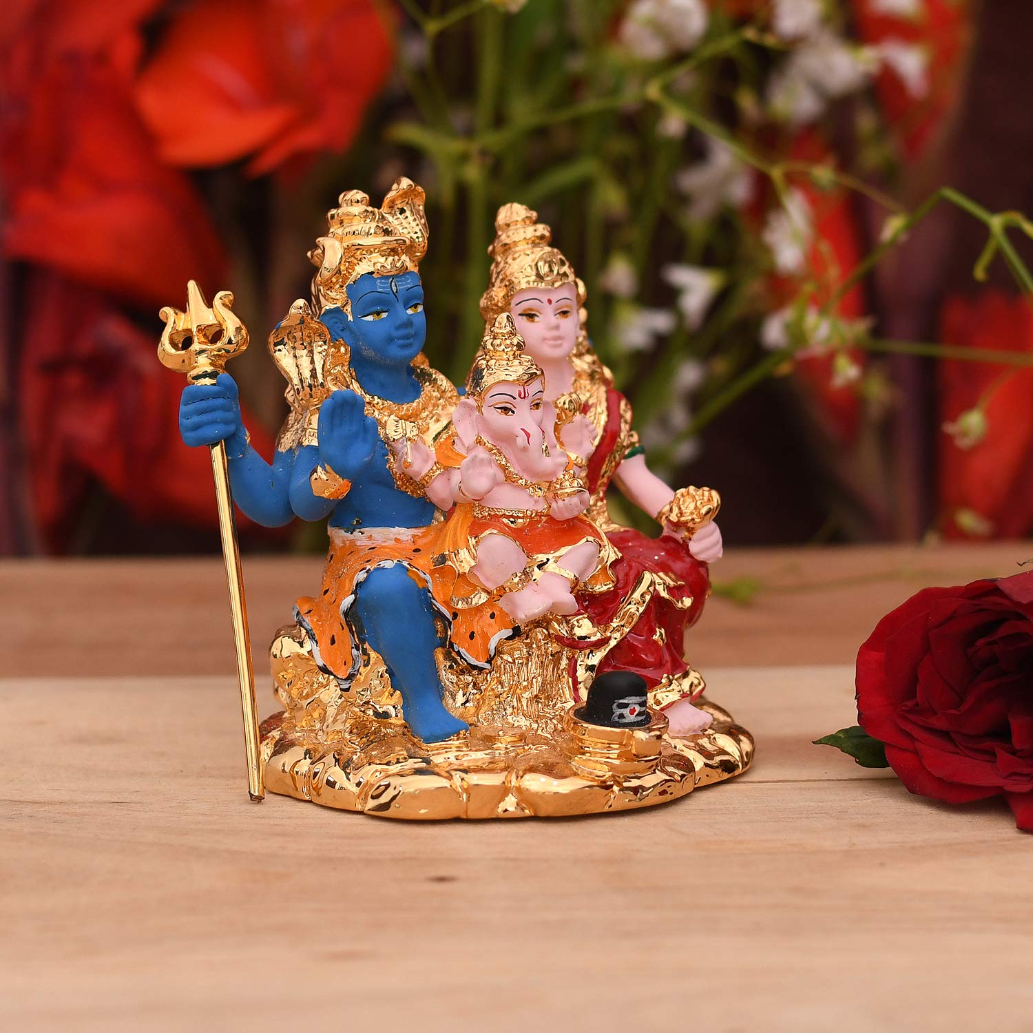 Lord Shiv Parivar Decorative Sculpture