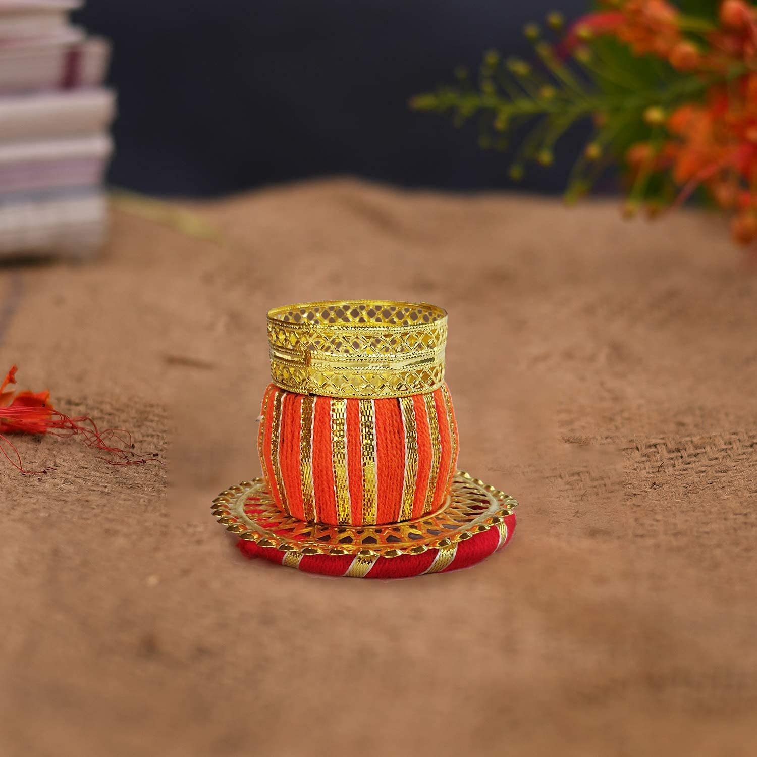 Handmade Gotta Design Tea Light Candle Holder (Set of 2)