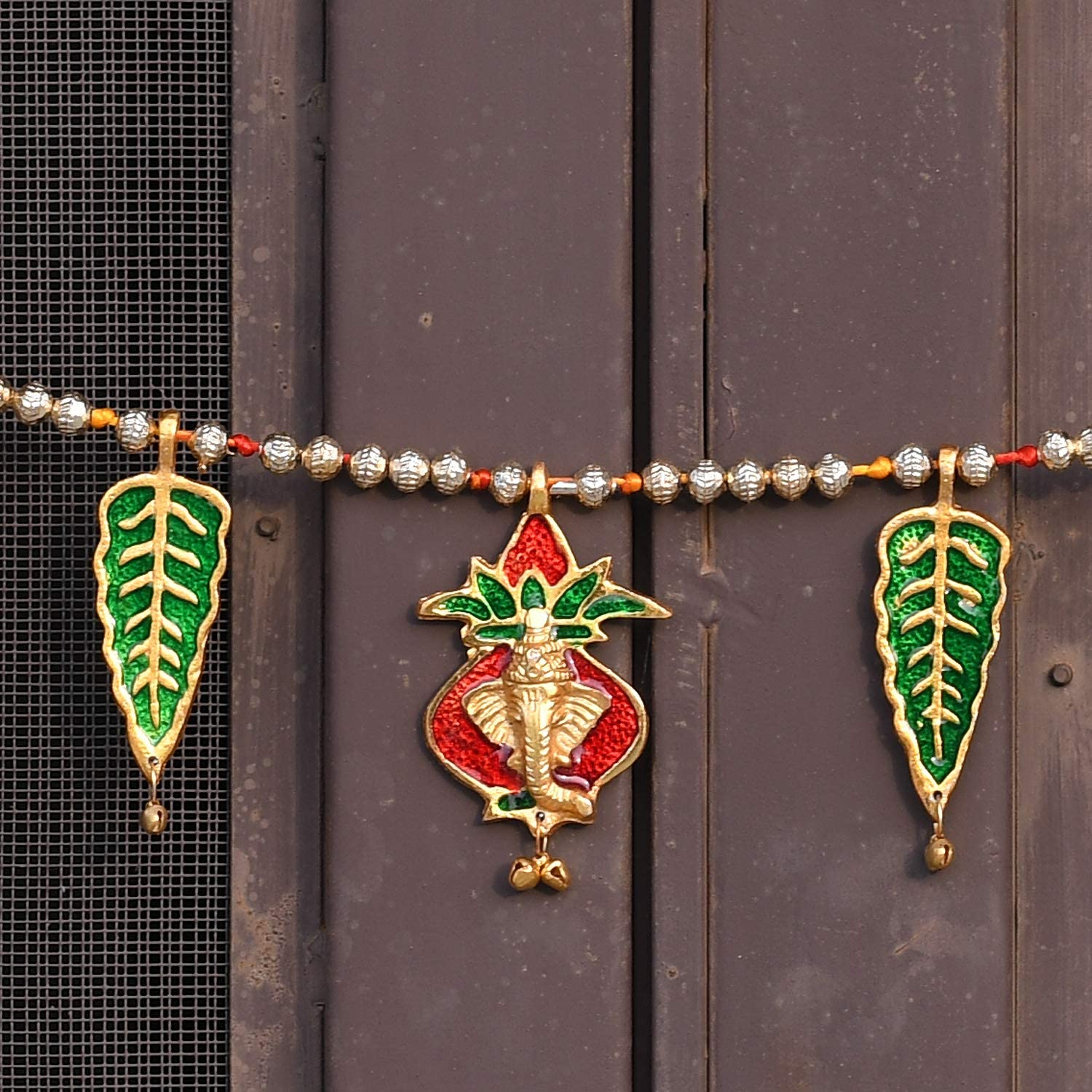 Metal Religious Bandarwal/Toran Decorative Door Hanging