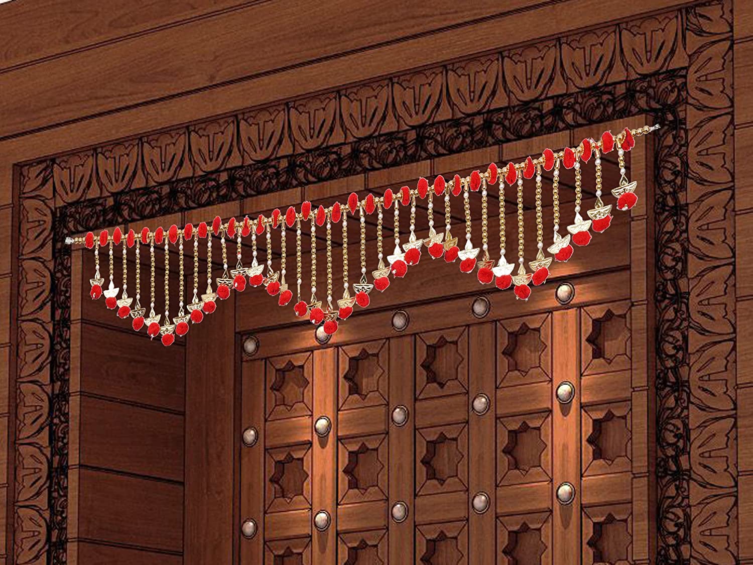 Diya Design Jumar Pompom Bandarwal