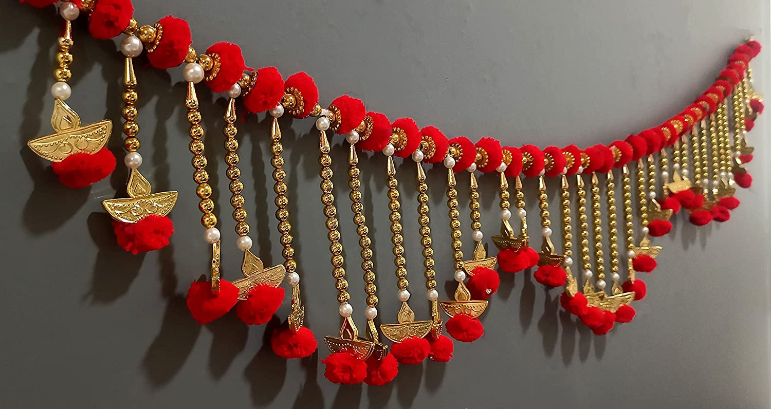 Diya Design Jumar Pompom Bandarwal