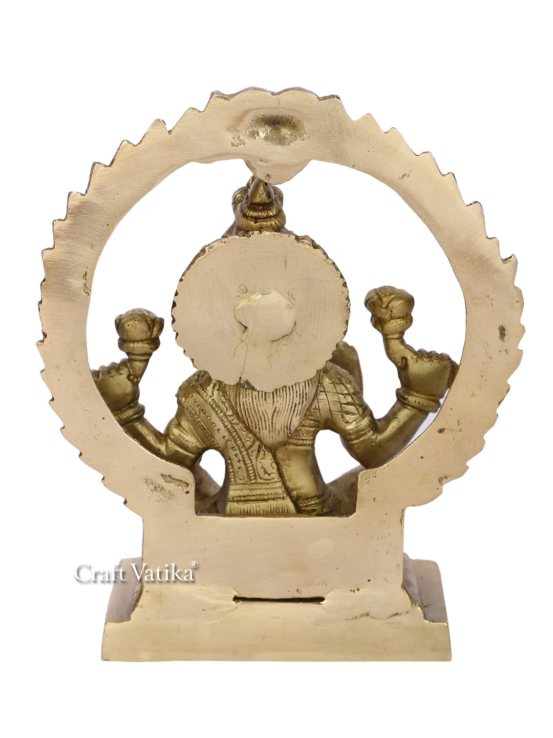 Goddess Lakshmi Sitting Posture Brass Idol Lbs122