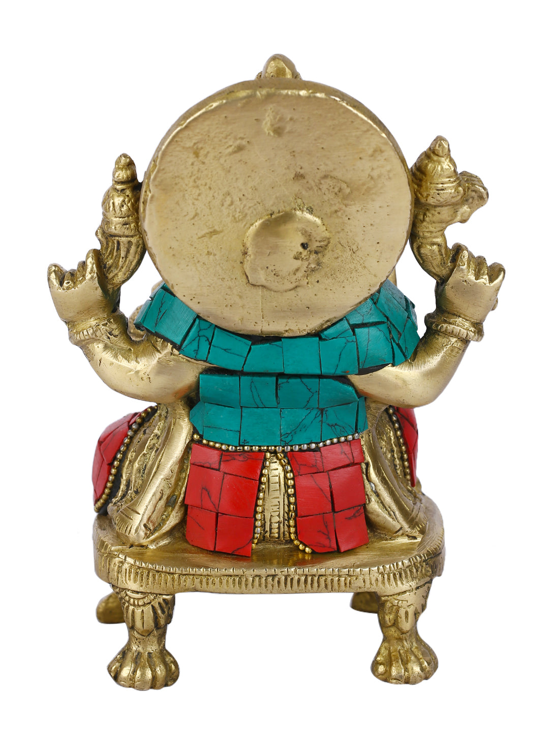 Ganpati Blessing Statue Puja Murti