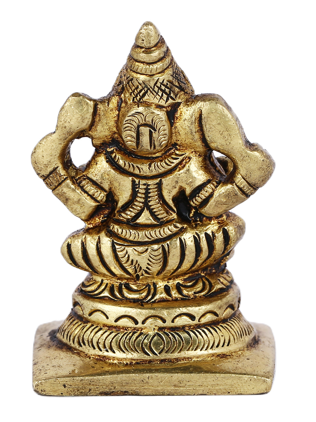 Mini Blessing Ganesh Brass Statue Gbs199