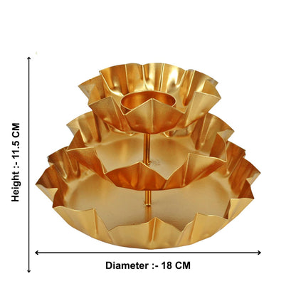 Urli Bowl Tealight Candle Holder Set, Diwali Decoration Items (TMS204)