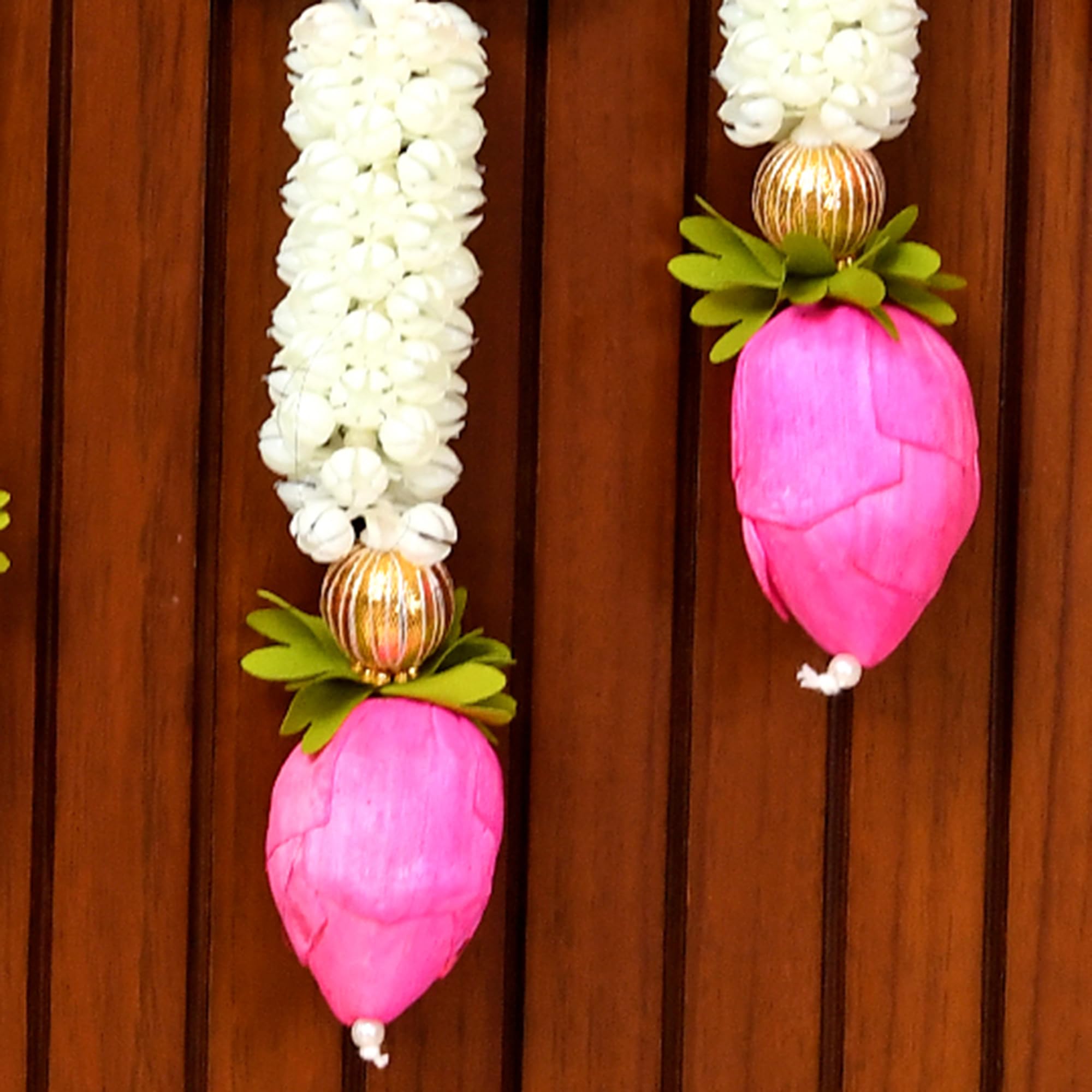 Set of 5 Lotus Buds Latkan Hanging for Door & Wall Decoration (LTKN154-5)