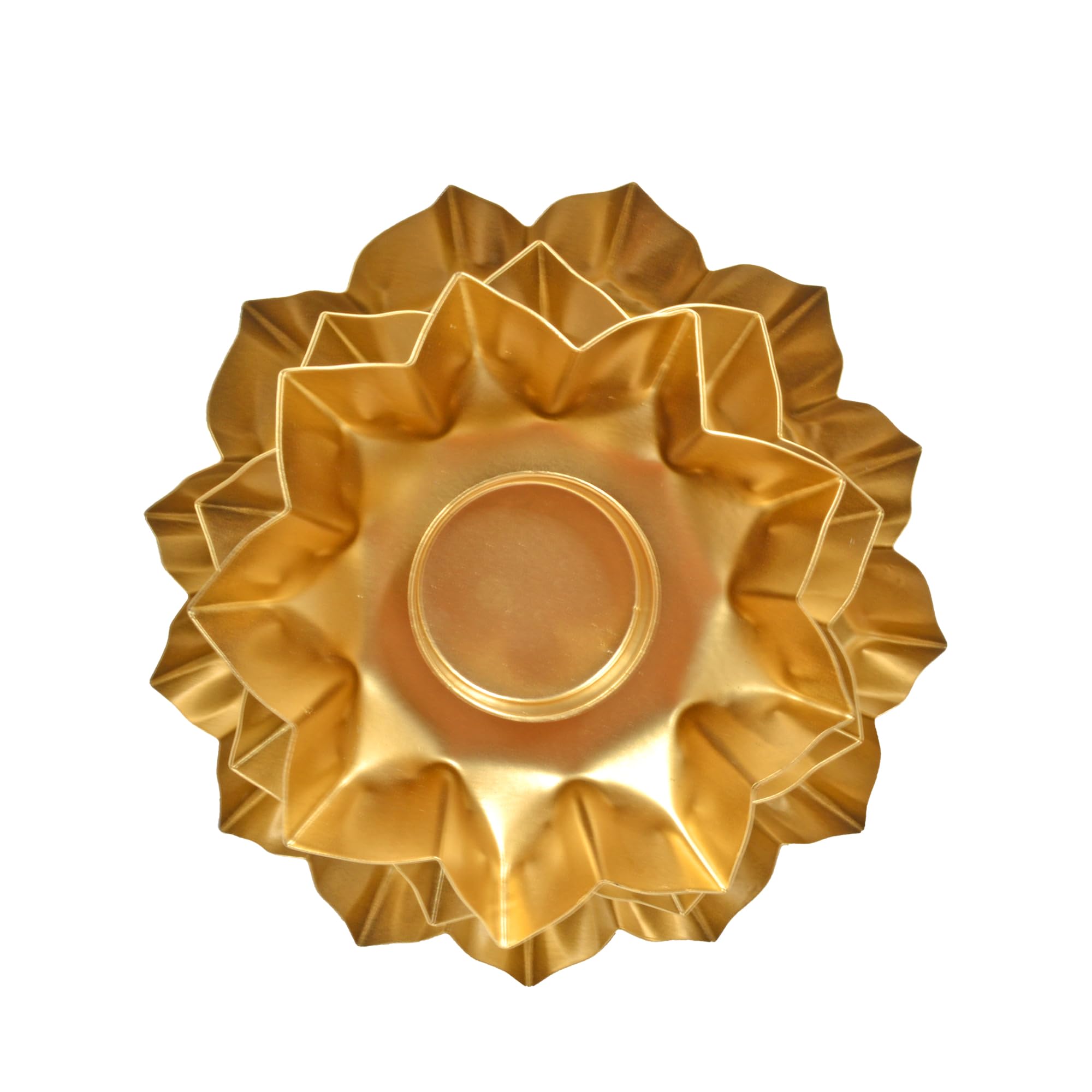 Urli Bowl Tealight Candle Holder Set, Diwali Decoration Items (TMS204)