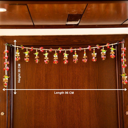 Toran for Main Door Entrance, Diwali Decor Items, Bandarwal Toranam for Mandir Decorations ( TORAN198 )