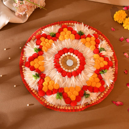 Rangoli Mats for Floor Pooja, Diwali Decor Items ( RANG202 )