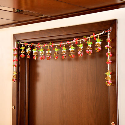 Toran for Main Door Entrance, Diwali Decor Items, Bandarwal Toranam for Mandir Decorations ( TORAN198 )