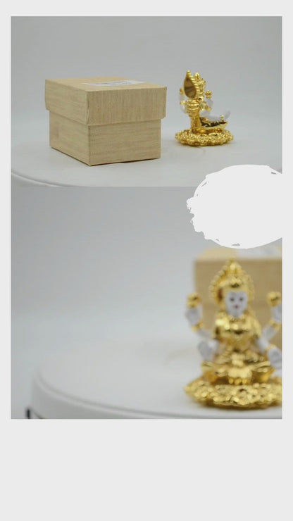 Gold Plated Laxmi Murti Lakshmi Idol Showpiece Lmas109