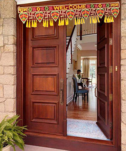 Traditional Fancy Bandarwal Toran Handmade Door Hanging Toran-Djr130