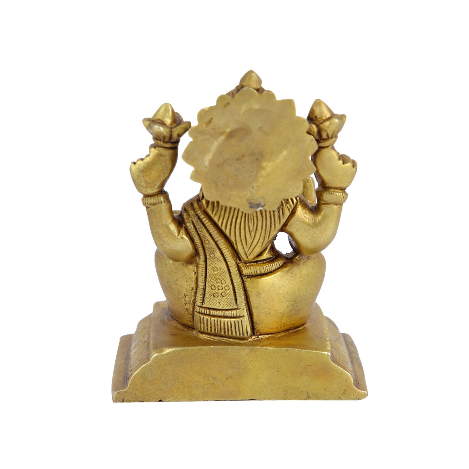 Goddess Lakshmi Sitting Posture Brass Idol, Lbs120