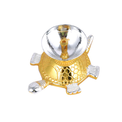Brass Turtle Base Diya DFBS461