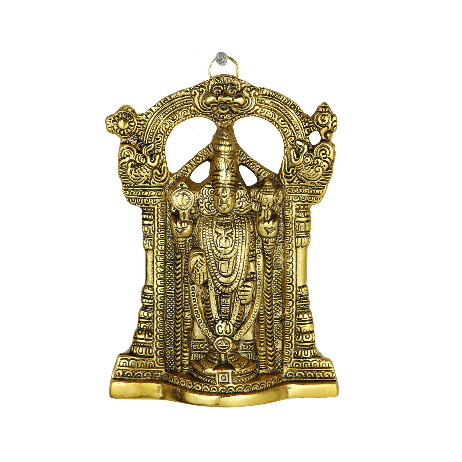 Standing Tirupati Balaji Metal Idol Murti Statue Trms102