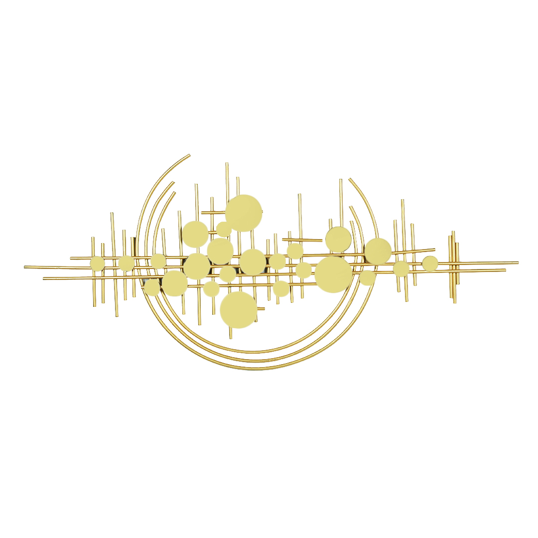 Metallic Galaxy Modern Wall Art