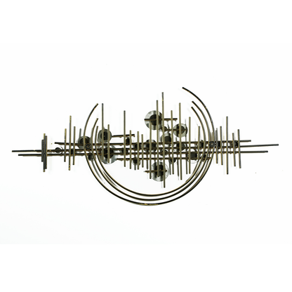 Metallic Galaxy Modern Wall Art