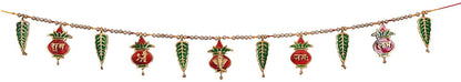 Metal Religious Bandarwal/Toran Decorative Door Hanging 