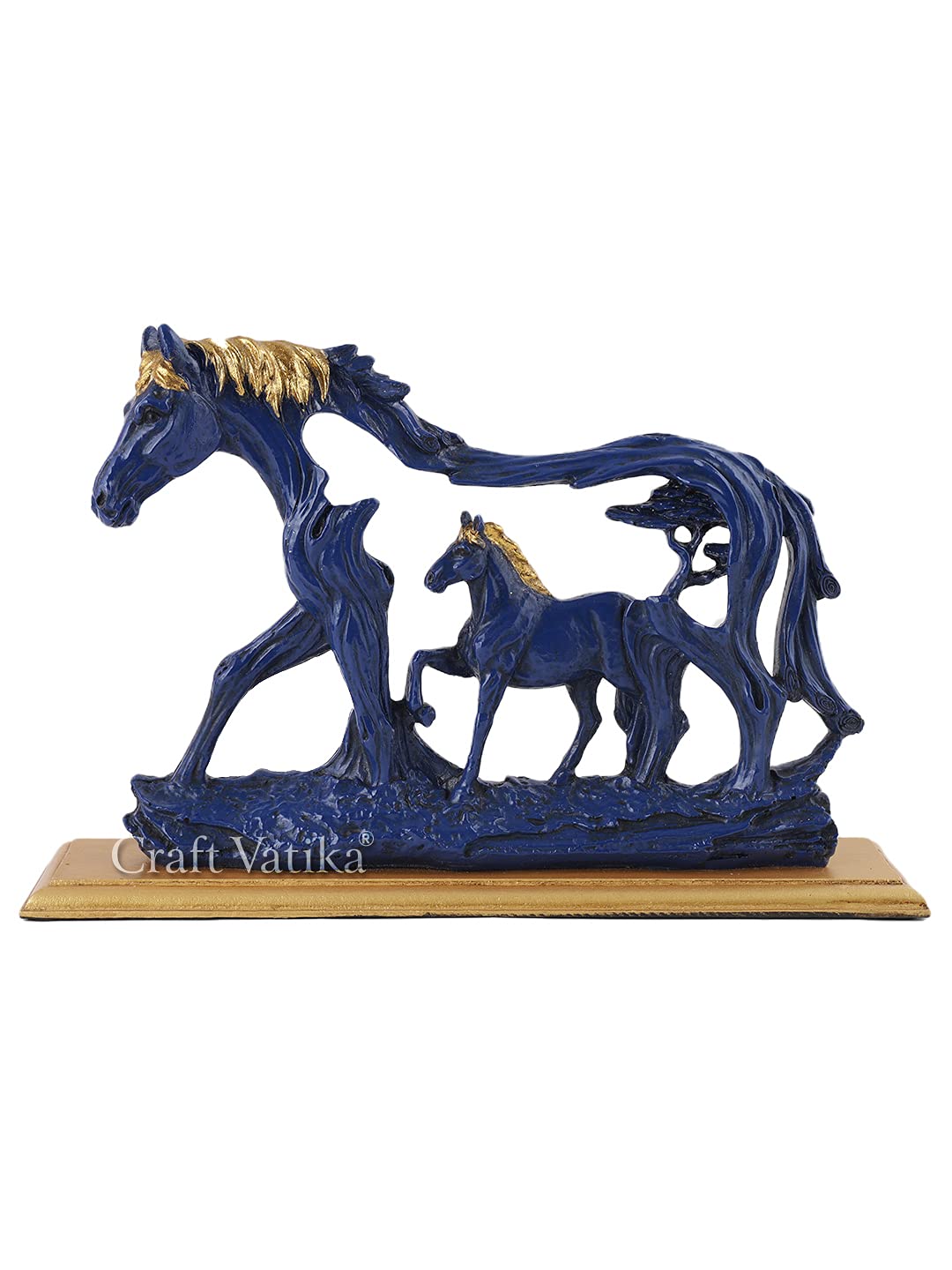 Polyresin Horse Statue for Home Decoration & Gifting