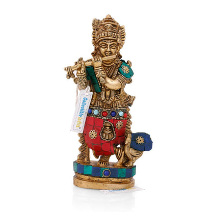 Laddu Gopal Makhan Krishna Statue