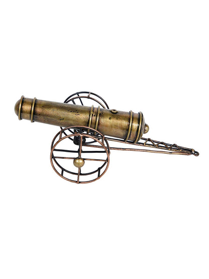 Iron Cannon Decorative Figurine Showpiece
