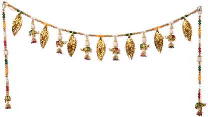 Plastic Traditional fancy Ganesha Toran/Bandarwar Door Decor