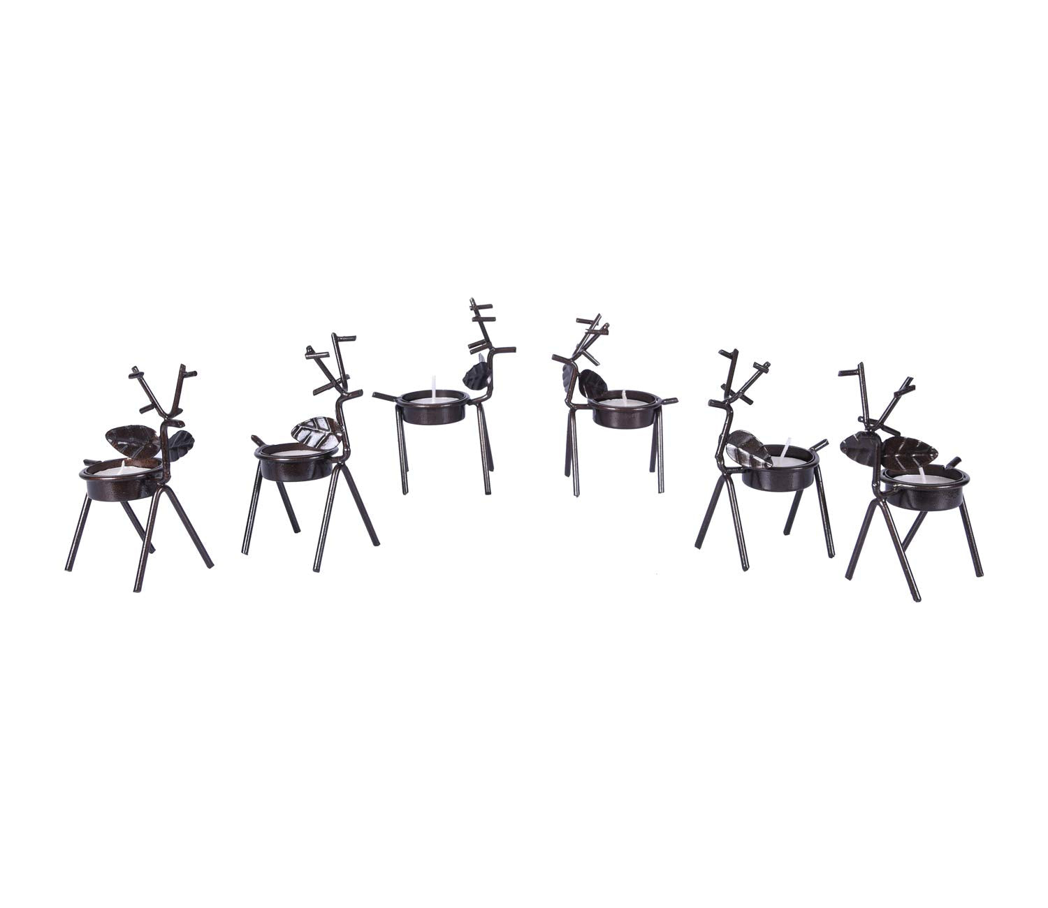 Reindeer Tealight Candle Holder for Home Decor