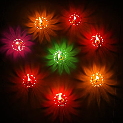 3d Reflection Diya, Diwali decoration items for home decor