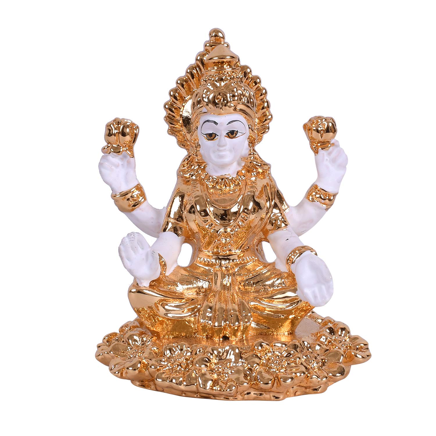 Gold Plated Laxmi Murti Lakshmi Idol Showpiece Lmas109