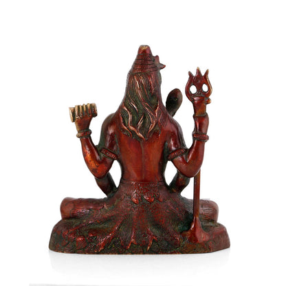 Lord Shiva Meditating Brass Statue Shbs125