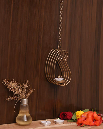 Decorative Wall Sconce Tea Light Candle Holder Metal Stand Dfmw344-2