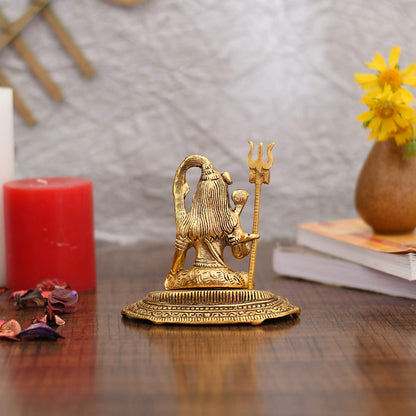 Metal Sitting Shiva Idol Showpiece Shbs147