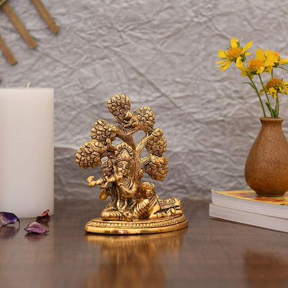 Krishna murti, krishna idol , krishna showpiece, krishna statue, brass krishna statue