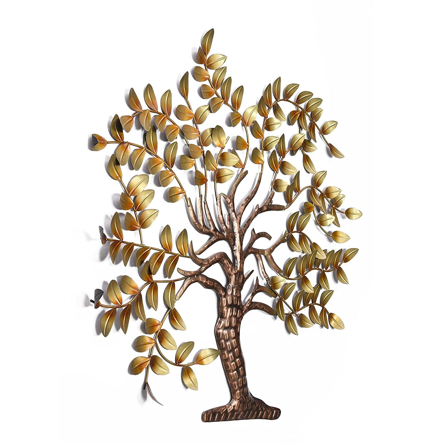 Metal Golden Tree of Life Decorative Wall Hanging