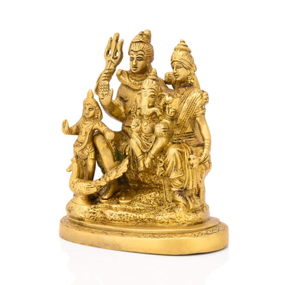 Shiv Parivar Ganesha Parvati Kartik Idol, SHBS129
