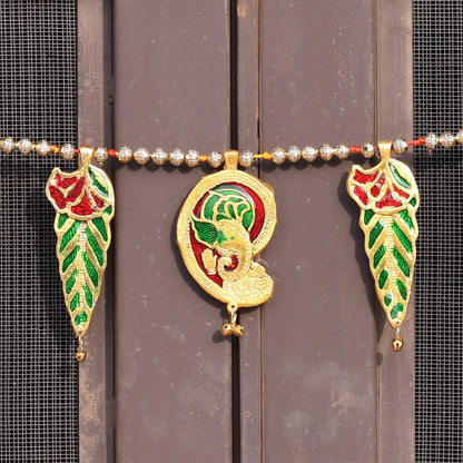 Traditional Ethnic Bandarwal/Toran Metal Door Hanging