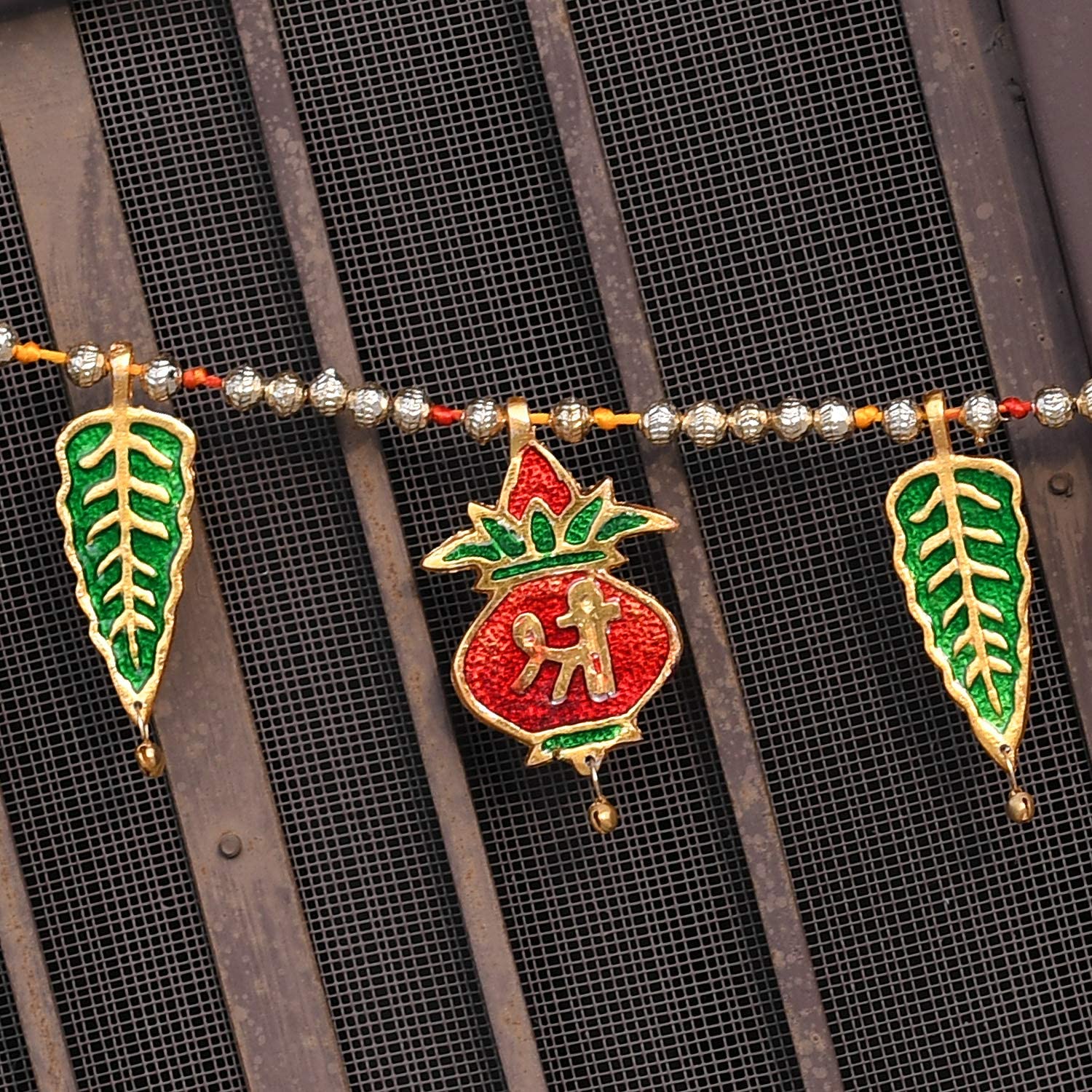 Metal Religious Bandarwal/Toran Decorative Door Hanging 