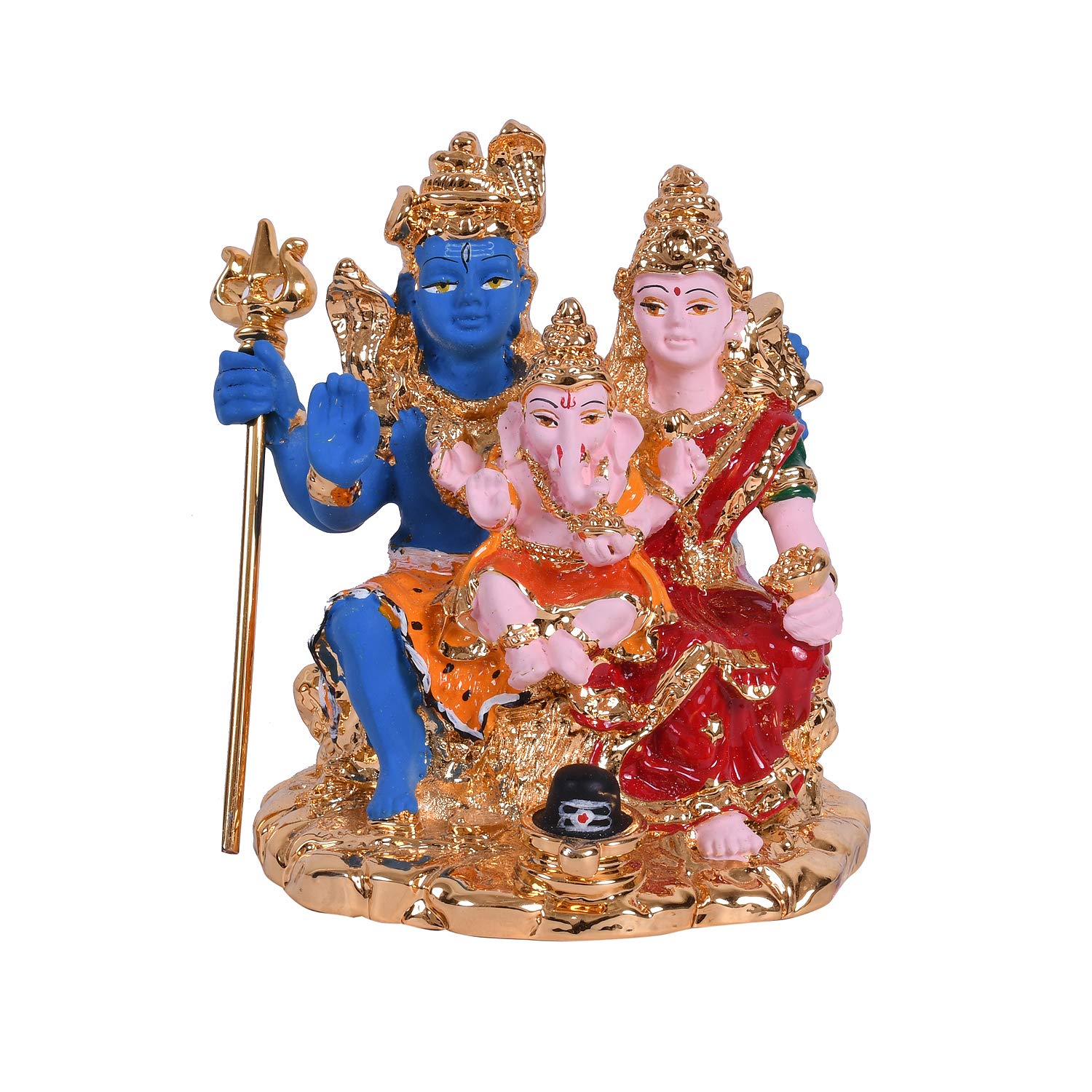 Lord Shiv Parivar Decorative Sculpture