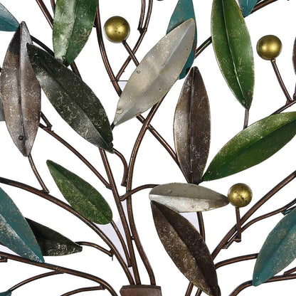 Metal Multicolor Tree Of Life Wall Hanging Showpiece 