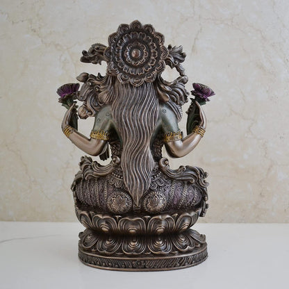 Handmade Maa Lakshmi Resin Idol