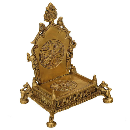 Brass Singhasan For God Idols Showpiece