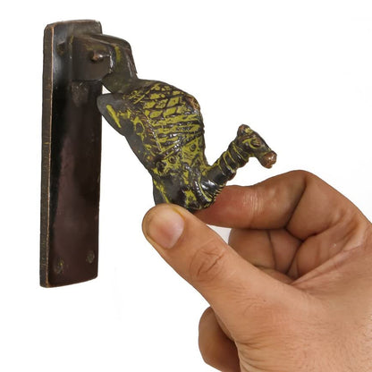 Antique Vintage Style Camel Sculpture Door Knocker